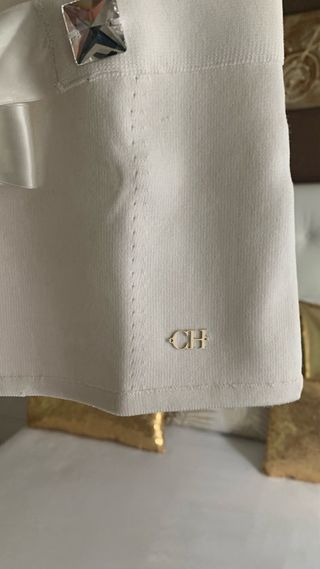 Top Carolina Herrera blanco - Talla L