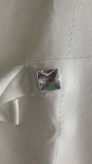 Top Carolina Herrera blanco - Talla L