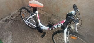 Bicicleta paseo Speed blanca