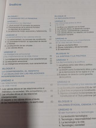 Valores éticos 1 ESO