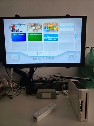 Nintendo Wii blanca - Consola