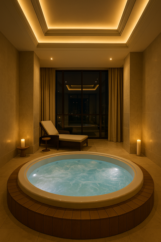 Jacuzzi exterior/interior - jacuzzi de hidromasaje