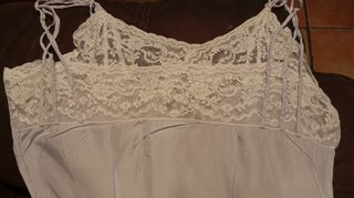 Vestido encaje antiguo