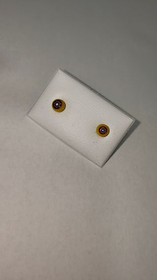 Pendientes Plata Ley Amarillos