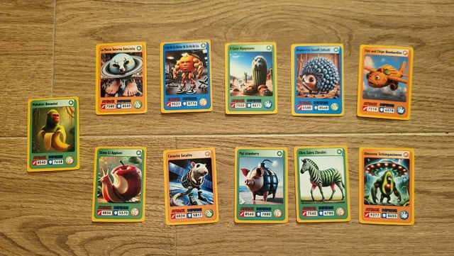 Cartas italian brainrot