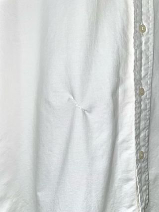 Camisa Polo Ralph Lauren blanca Cropped Boxy Fit 