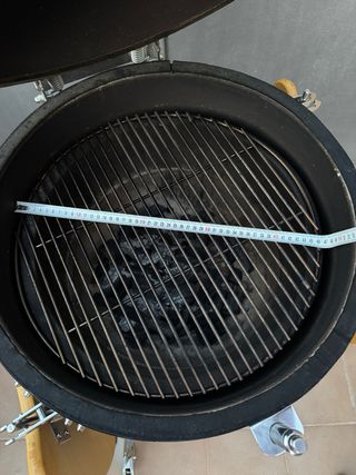Kamado BBQ - Negra, Impecable, inox