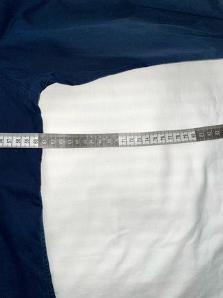 Camisa Burberry London Azul Marino Logo Rojo XL