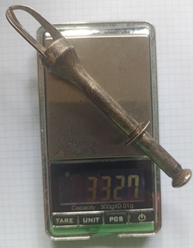 Pinzas Azúcar/Hielo Vintage plata