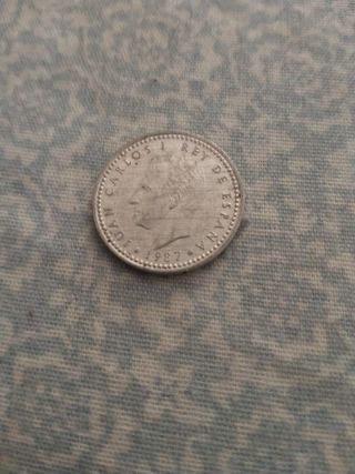 Moneda 1 peseta España 1987
