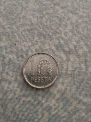 Moneda 1 peseta España 1987