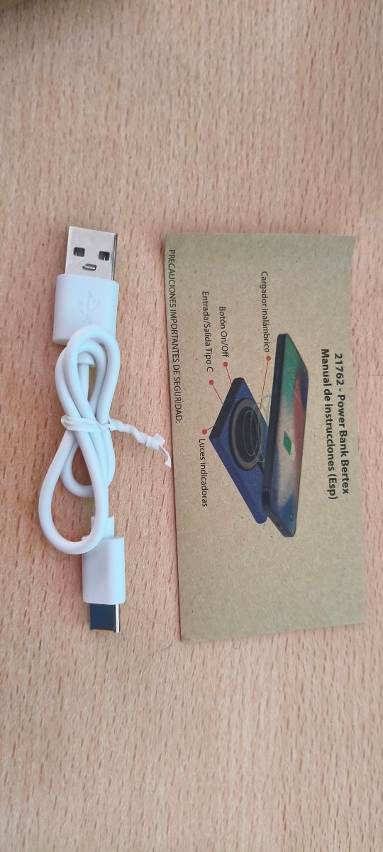 Cargador inalámbrico 5000mAh