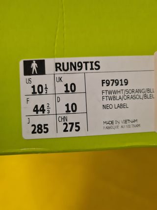 Adidas - Scarpe sportive blu e arancioni