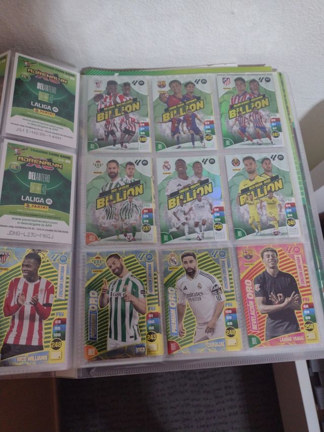 (631 CROMOS)Álbum Adrenalyn XL LaLiga 24-25