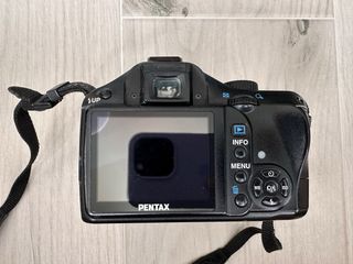 Cámara Pentax K-m negra