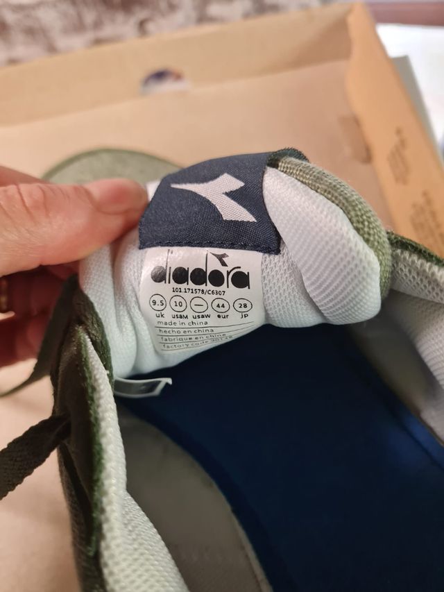 Diadora Sneakers Verde Oliva