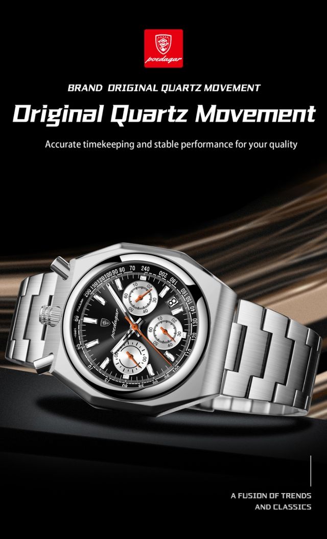 Reloj POEDAGAR cronógrafo