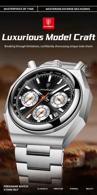 Reloj POEDAGAR cronógrafo