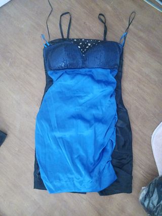 #2 lote 5 vestidos cortos de fiesta talla S