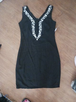 #2 lote 5 vestidos cortos de fiesta talla S