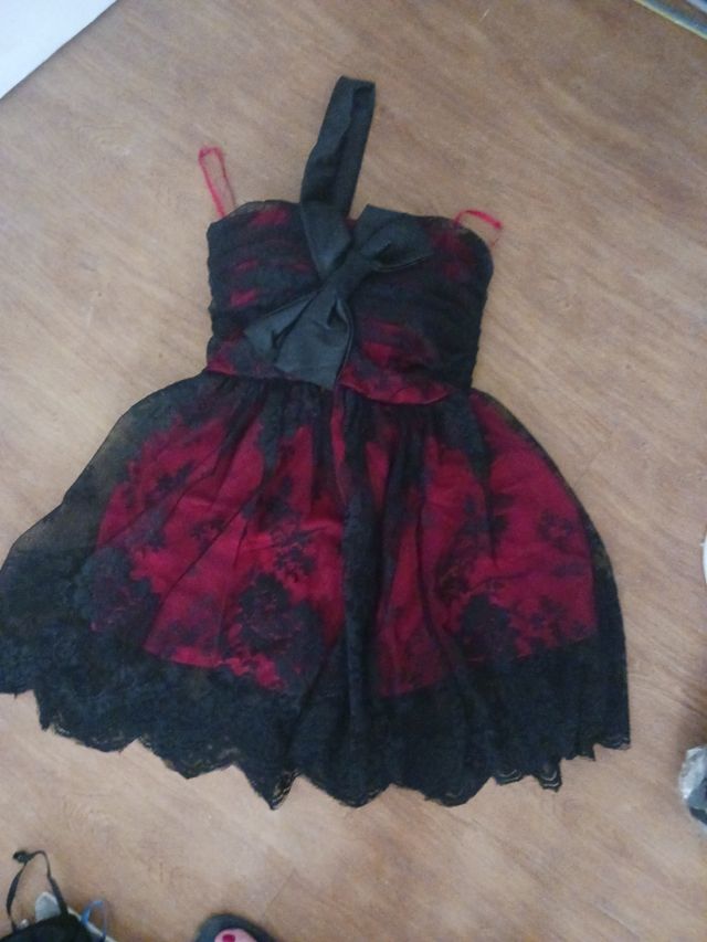 #2 lote 5 vestidos cortos de fiesta talla S