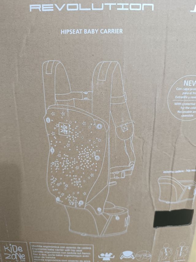 Mochila portabebés Kids Zone Revolution