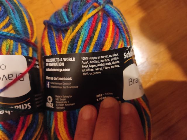 Filato Schachenmayr Bravo multicolor