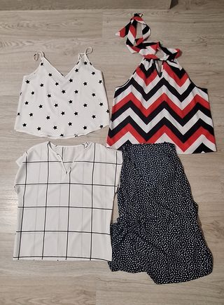 OFERTA:12 Blusas estampadas