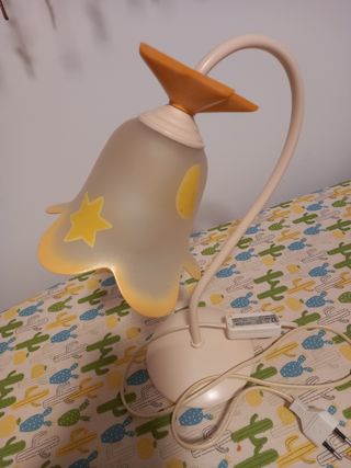 Lámpara mesilla infantil - beige/amarillo