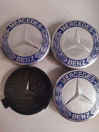 4 Tapabujes Mercedes Benz
