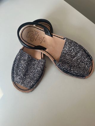 Sandali Dix glitter argento 37