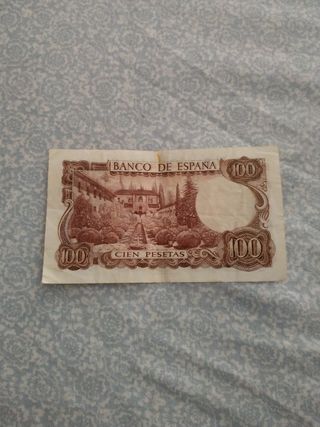 Billete 100 Pesetas España 1970