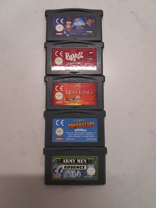 20€ todos juegos Game Boy Advance