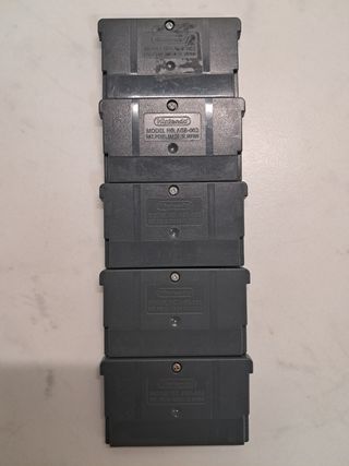 20€ todos juegos Game Boy Advance