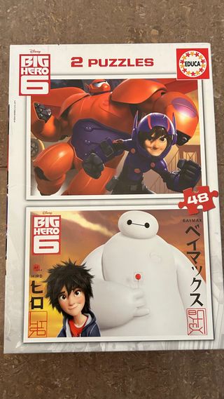 2 Puzzles Big Hero 6 - Educa