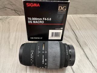 Pentax K-m + Objetivo Sigma 70-300mm f4-5.6 DG