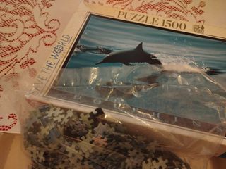 Puzzle 1500 piezas Delfines