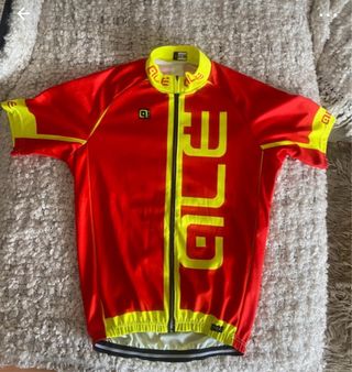 Maillot ciclismo ALE M rojo