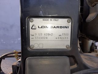 Generador eléctrico diésel lombardini