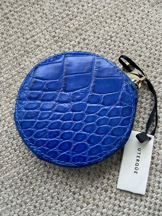 Monedero Uterqüe azul - Nuevo