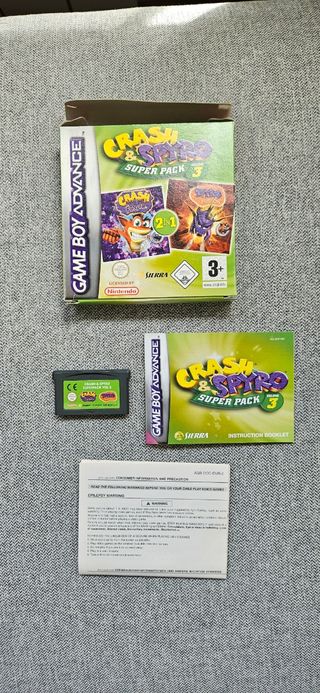 Crash & Spyro Super Pack 3 GBA