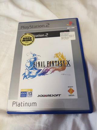 Final Fantasy X PS2 - Platinum