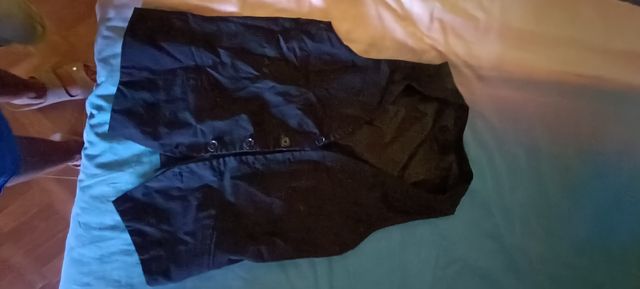 Gilet elegante blu scuro