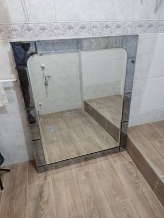Espejo Baño Gris - Moderno