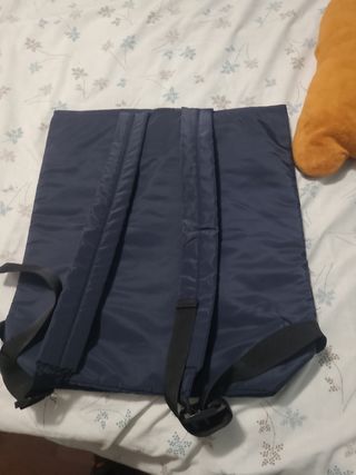 Mochila Diesel negra y azul