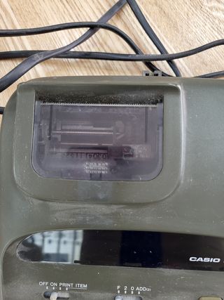 CASIO FR-510: Calculadora Impresora