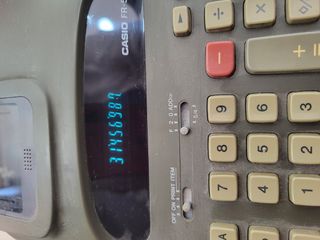 CASIO FR-510: Calculadora Impresora