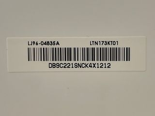 Pantalla LTN173KT01