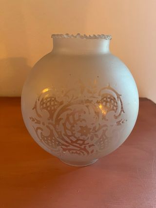 4 tulipas cristal vintage