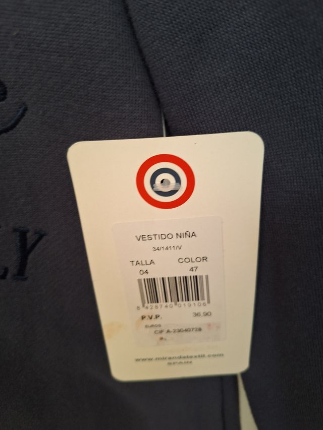 Vestido niña de Miranda, talla 4 años